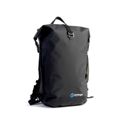 Surflogic Mission-Dry Waterproof 25L Backpack - Black - Front