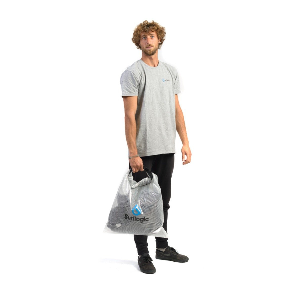Surflogic Wetsuit Dry Bag - Clear - handle