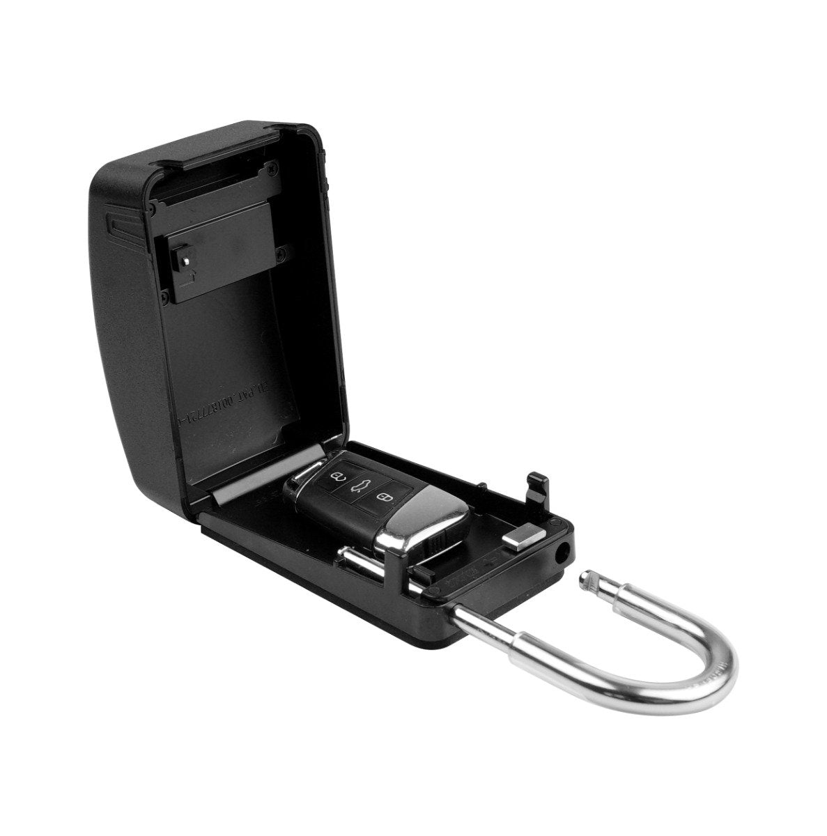 Surflogic Premium Key Safe Lock - Black - open