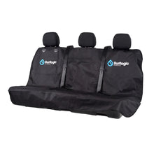 Surflogic Waterproof Triple Car Seat Cover -  Universal Black - Front
