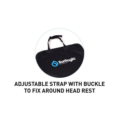 Surflogic Single Waterproof car seat cover -  Universal Black - Detailed Feature