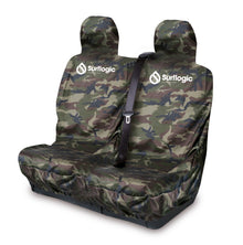 Surflogic Double Waterproof Car Seat Cover -  Camo - Front