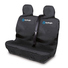Surflogic Double Waterproof Car Seat Cover -  Black - Front