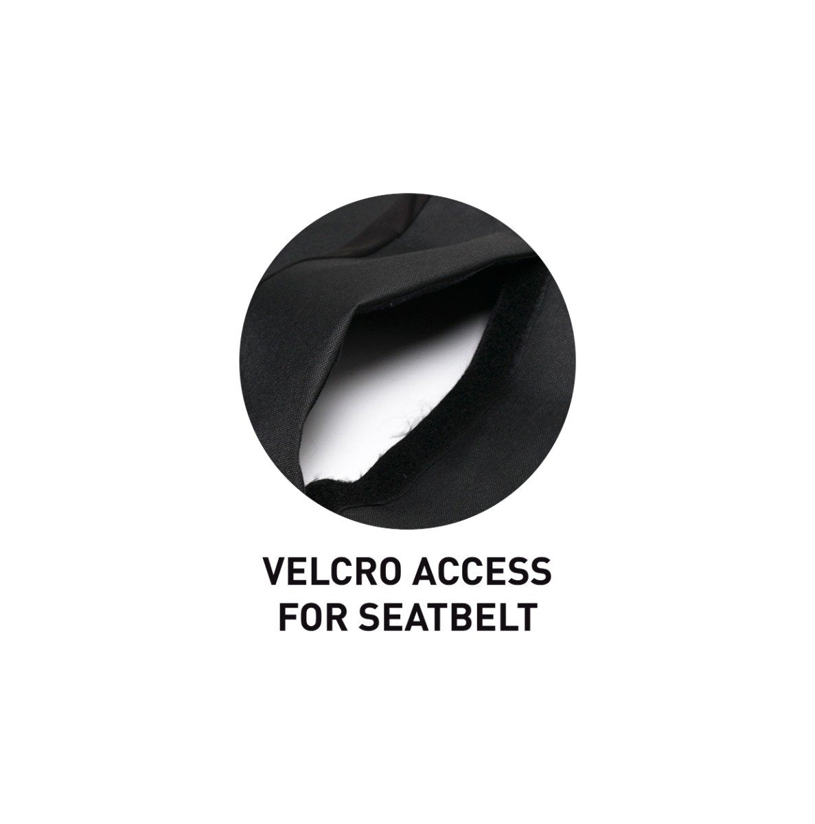 Surflogic Double Waterproof Car Seat Cover -  Black - Feature
