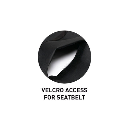 Surflogic Double Waterproof Car Seat Cover -  Black - Feature