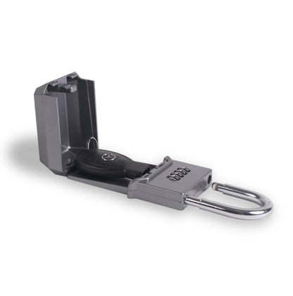 Surflogic Standard Key Safe Lock - Silver - open