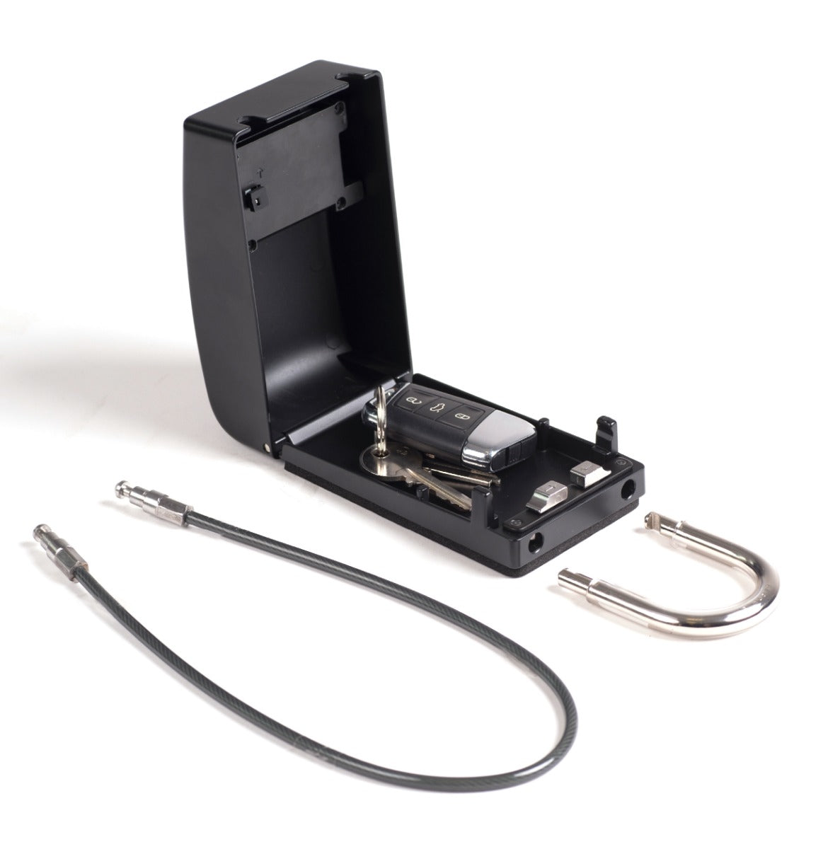 Surflogic Double System Key Safe Lock - Black