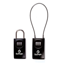 Surflogic Double System Key Safe Lock - Black - options