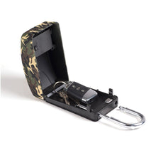 Surflogic Maxi Key Safe Lock - Camo - open