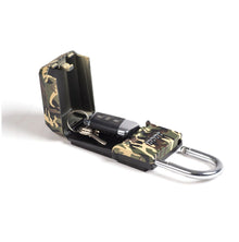 Surflogic Standard Key Safe Lock - Camo - open