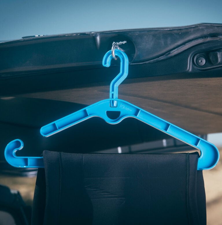 Surf Logic Magnetic Wetsuit Hook - Black - Lifestyle Shot
