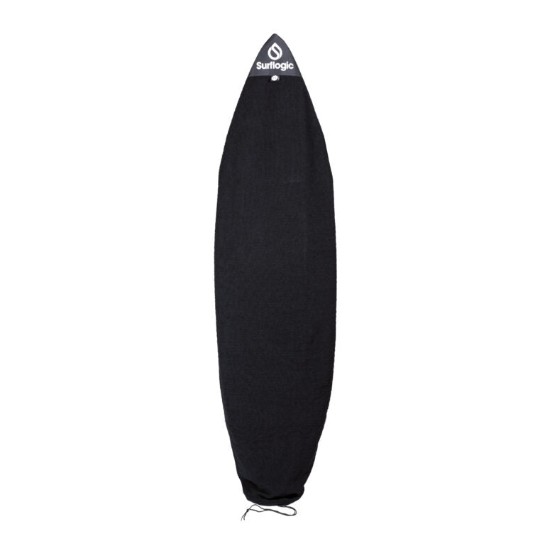 Surflogic Stretch Board 5'8" Surfboard Cover - Black - Full View