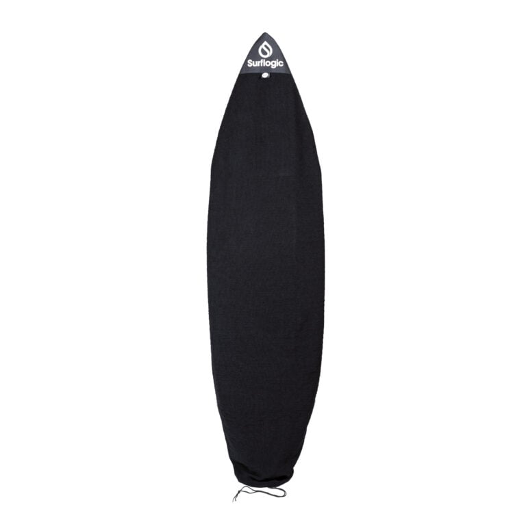Surflogic Stretch Board 6'0" Surfboard Cover - Black - Full View