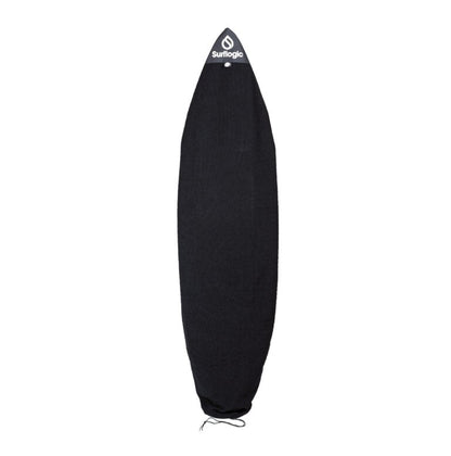 Surflogic Stretch Board 6'0" Surfboard Cover - Black - Full View