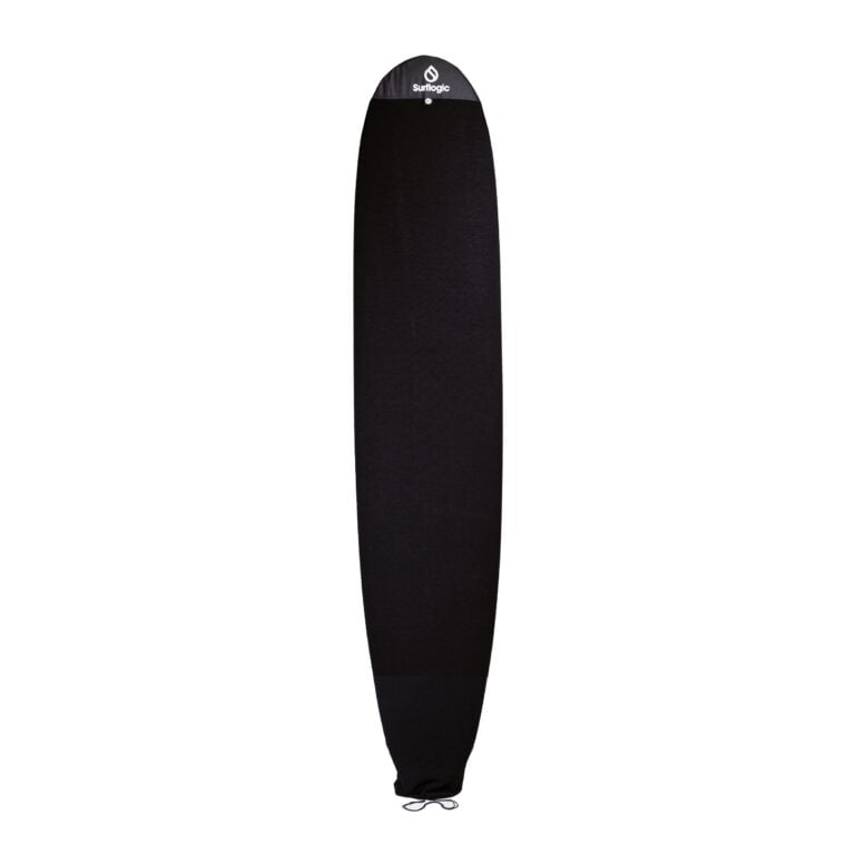 Surflogic  Stretch Longboard 9'6" Surfboard Cover - Black - Full View