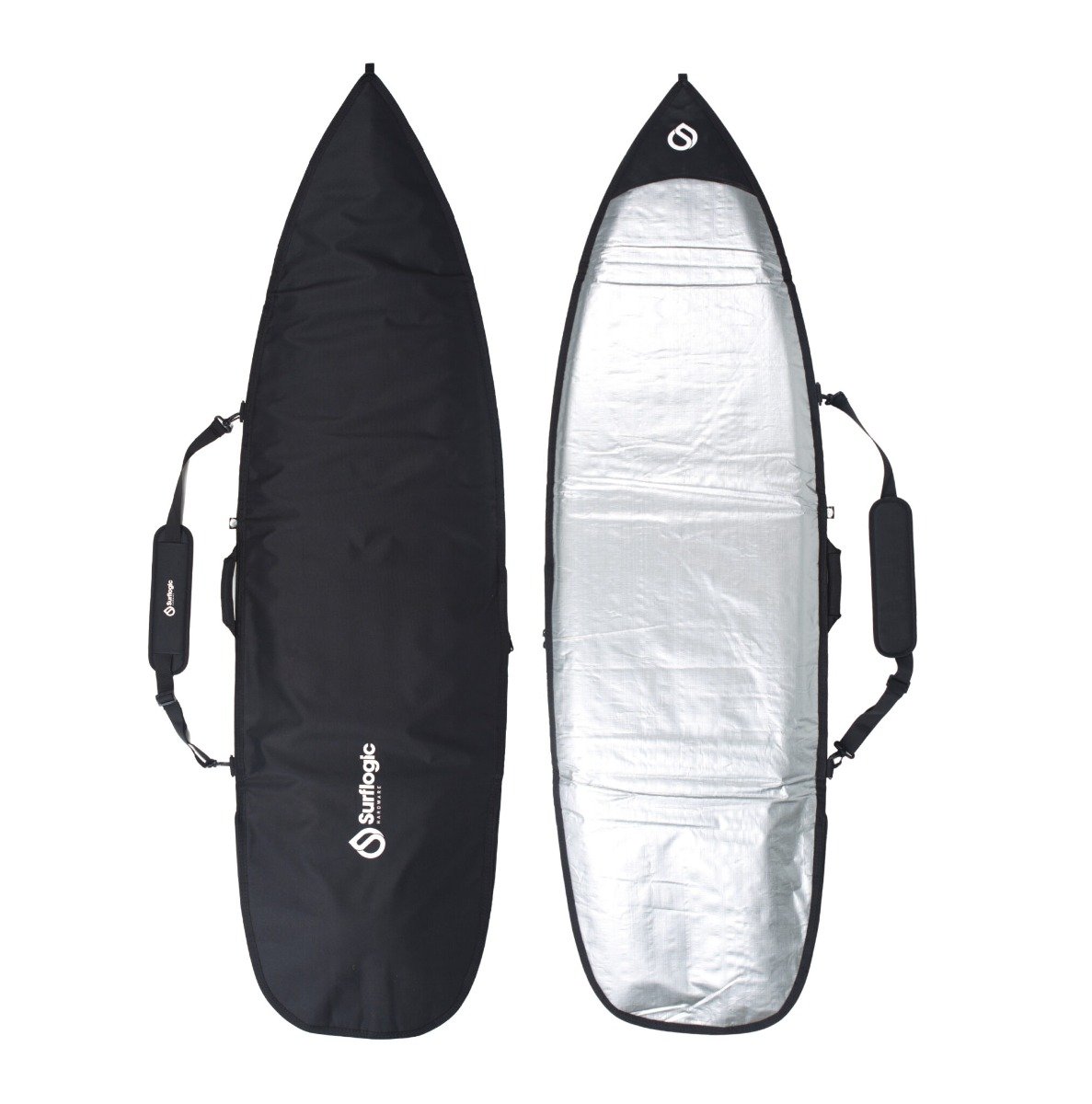 Surflogic Daylight Shortboard Cover - Black