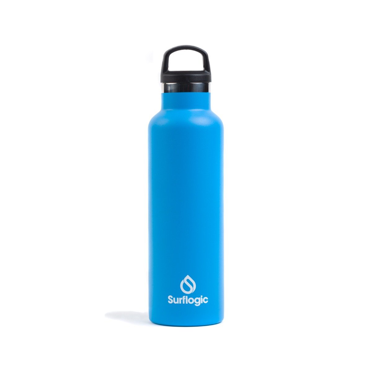 Surflogic Insulated Water Bottle Standard Mouth - 600ml (20oz) Blue