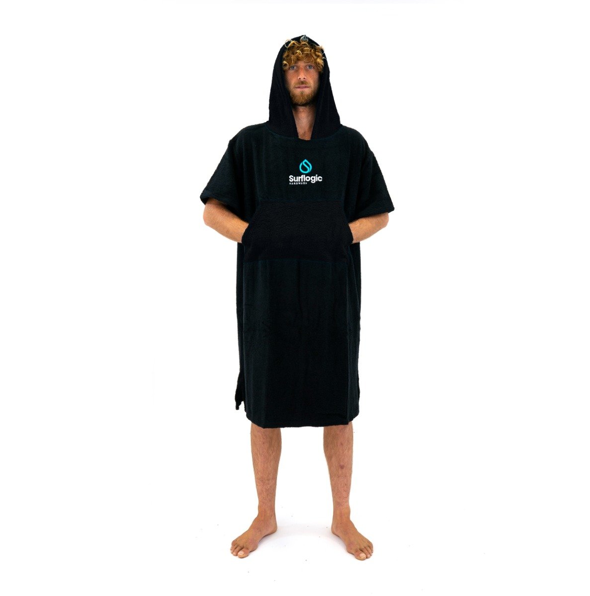 Surflogic Poncho Changing Towel 2021 - Black 
