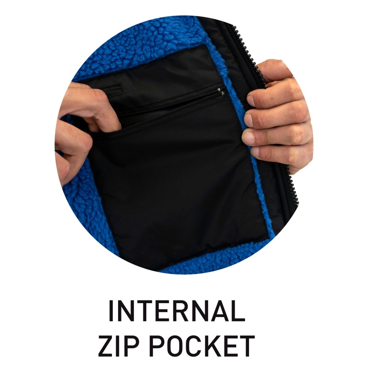 Surflogic Storm Short Sleeve Robe - pocket