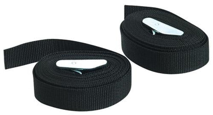 Bulldog Tie Downs in Black - Full View