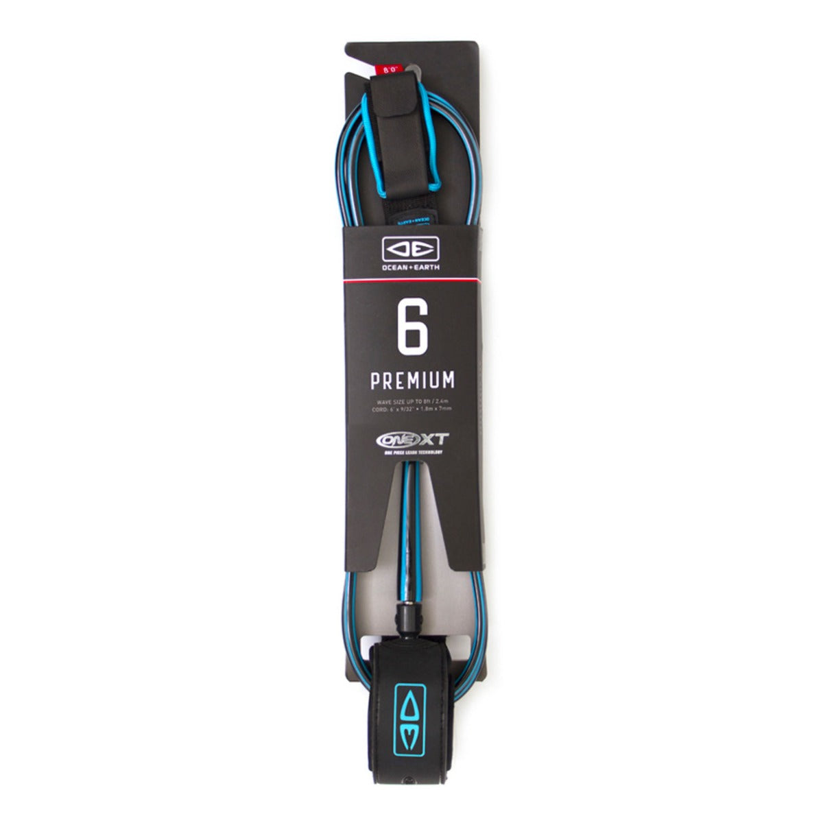 Ocean & Earth Premium OneXT 6ft Surfboard Leash