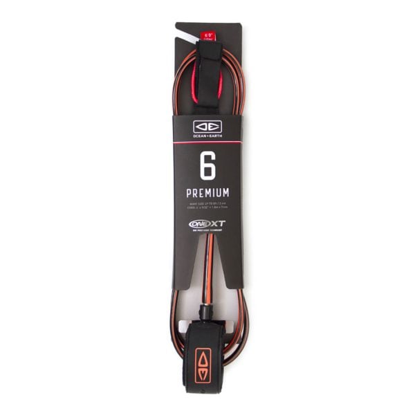Ocean & Earth Premium OneXT 6ft Surfboard Leash