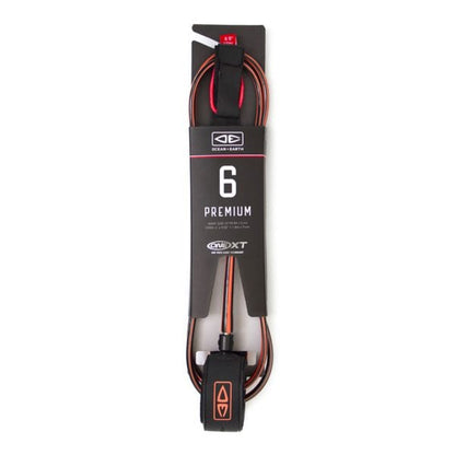 Ocean & Earth Premium OneXT 6ft Surfboard Leash