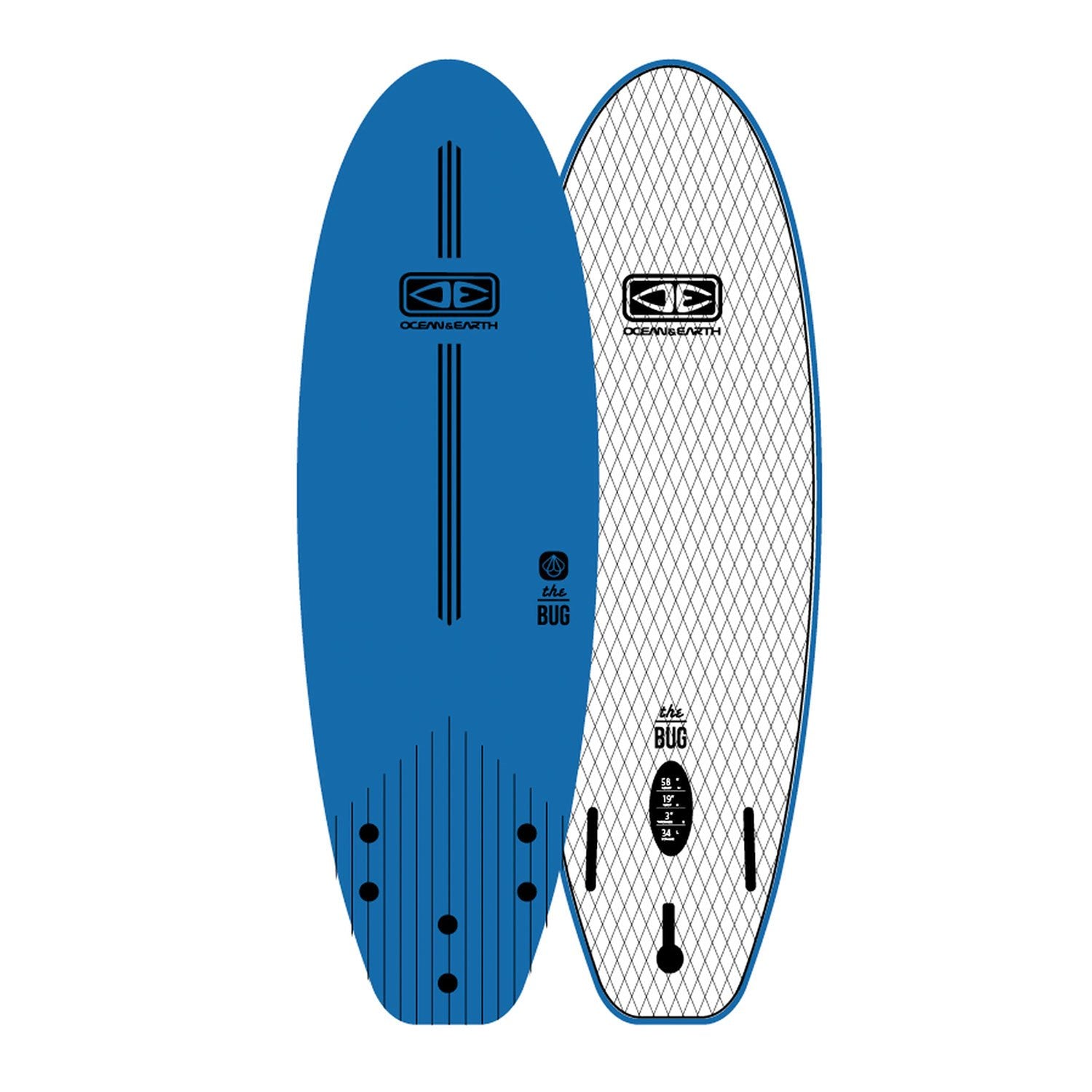 ocean & Earth 6ft Bug Softboard
