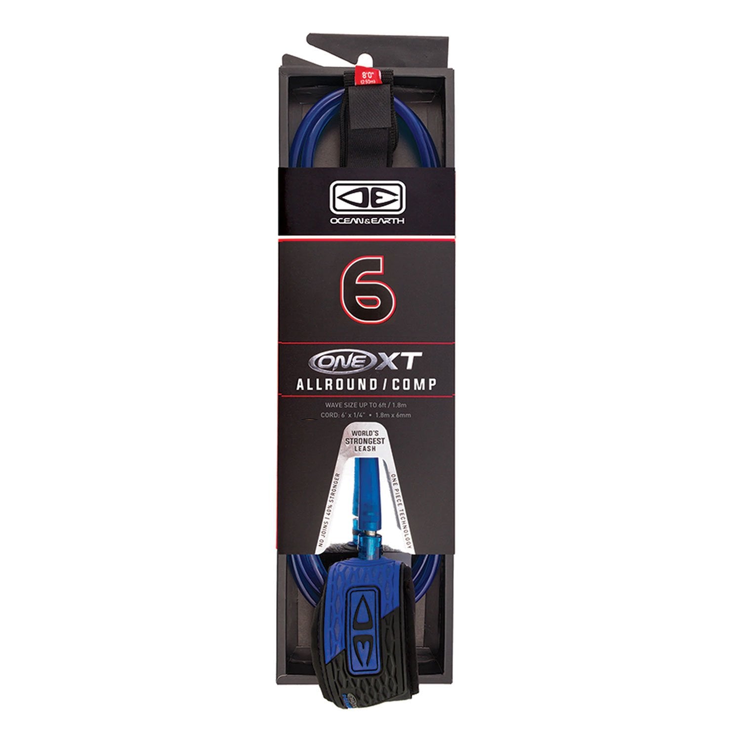 Ocean & Earth 6ft One-XT comp regular leash
