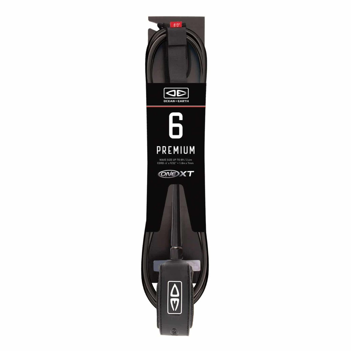 Ocean & Earth Premium OneXT 6ft Surfboard Leash