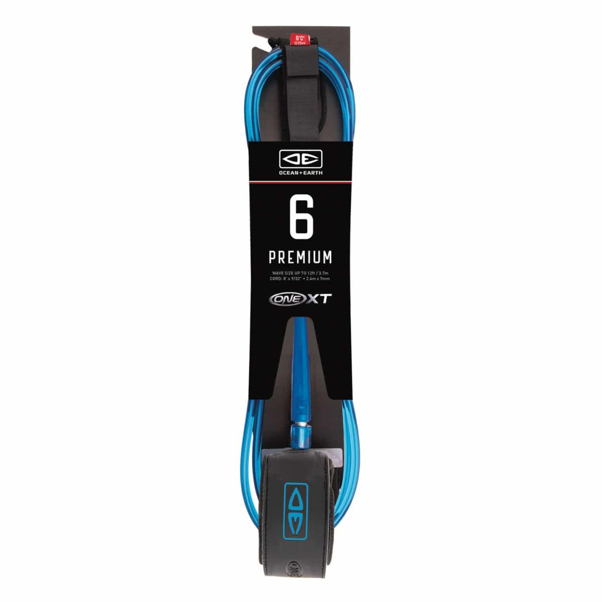 Ocean & Earth 6ft One-XT Premium Surf Leash - Blue