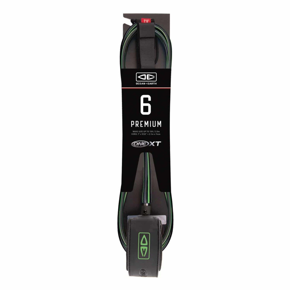 Ocean & Earth Premium OneXT 6ft Surfboard Leash