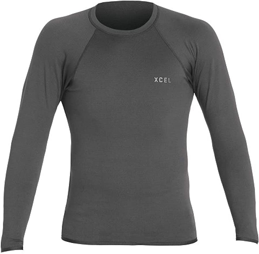 Xcel Insulate-X Long Sleeve Rash Vest - Graphite