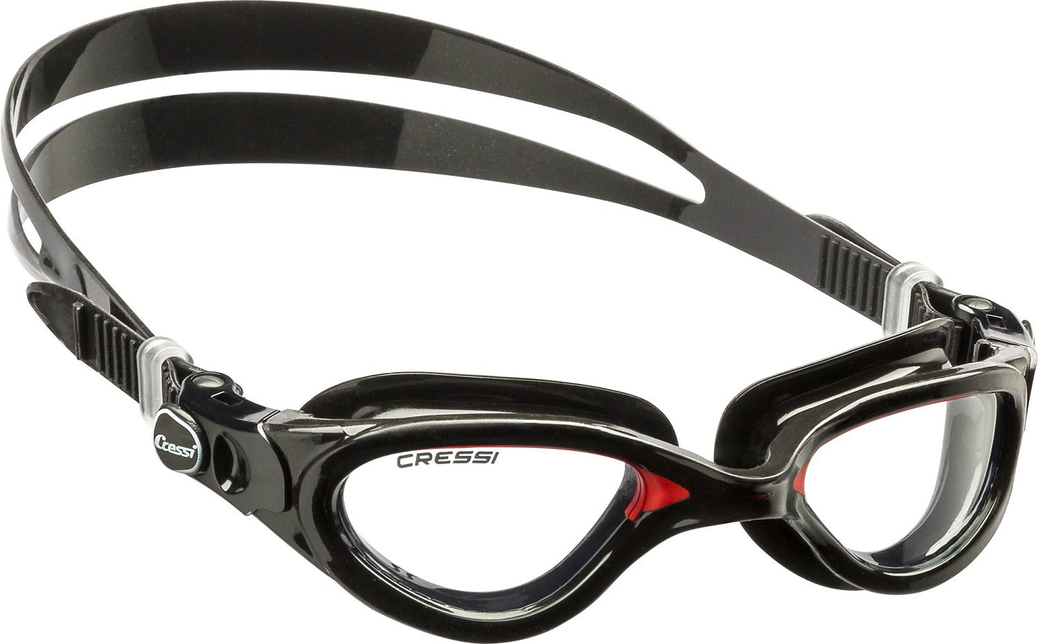 Cressi  Flash Black Swimming Googles 2021 - One Size - Front