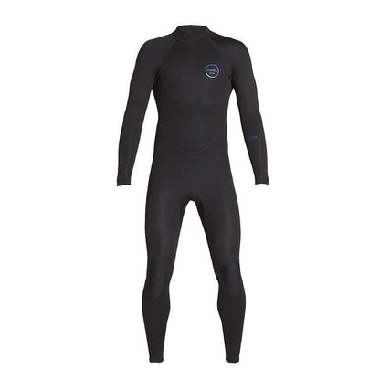 Xcel Axis 3/2mm Men's Flatlock Back Zip Wetsuit - Black