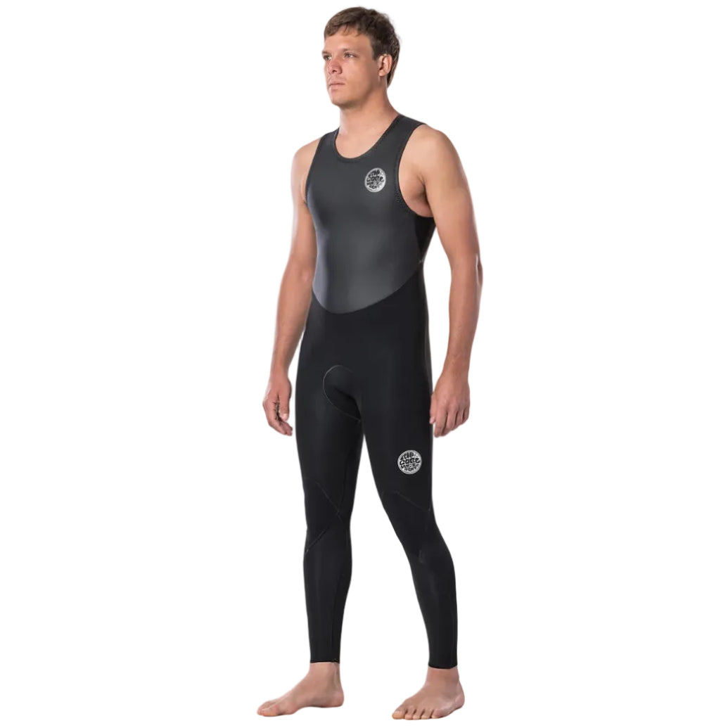 Rip Curl Dawn Patrol 1.5mm Long John Wetsuit - Black