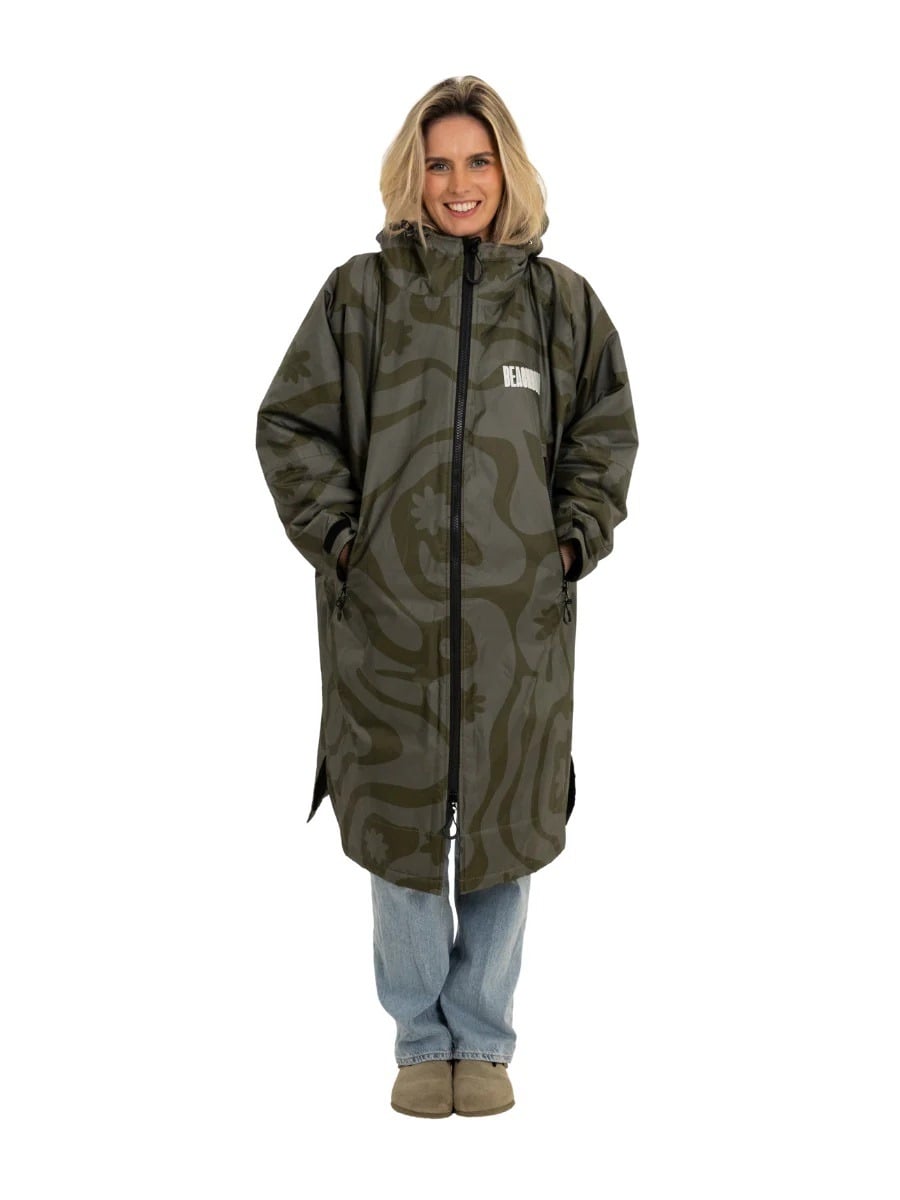 Beachbum Brobe Changing Robe - Olive Green