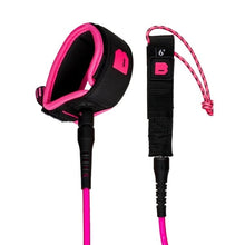 Bulldog Session Ankle Leash in Black/Magenta