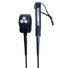 Channel Islands Round Comp 6ft Leash - Black  618