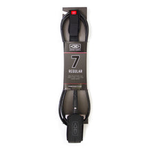 Ocean & Earth 7ft 0 Regular Moulded Leash 2021 - Black