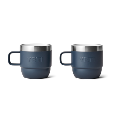 Yeti Rambler 6oz Espresso 2 Pack Stackable Cups - Navy
