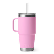 Yeti Rambler 25oz Straw Mug with Straw Lid - Power Pink