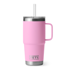 Yeti Rambler 25oz Straw Mug with Straw Lid - Power Pink