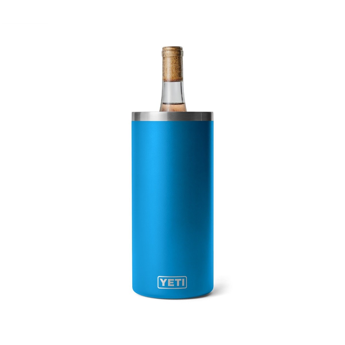 Yeti Rambler Wine Chiller in Big Wave Blue