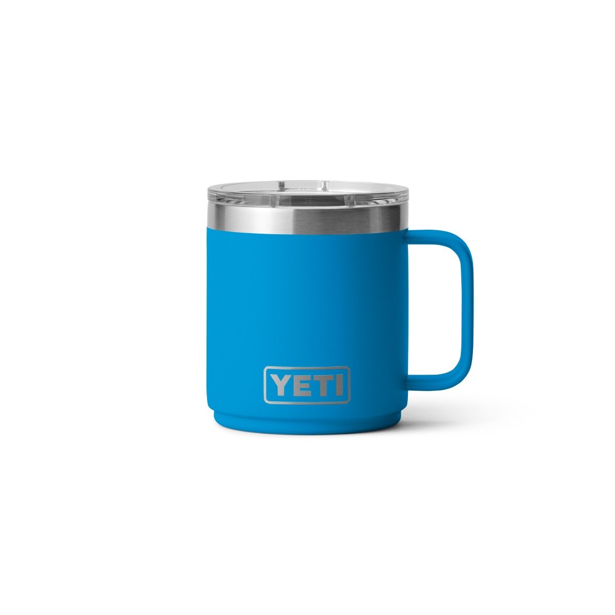 Yeti Rambler 10oz Mug with MagSlider Lid in Big Wave Blue