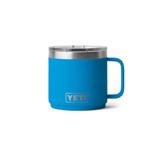 Yeti Rambler 14oz Mug with MagSlider Lid in Big Wave Blue