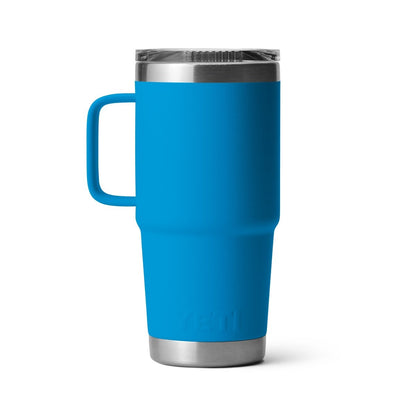 Yeti Rambler 20oz Travel Mug with Stronghold Lid - Big Wave Blue