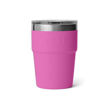 Yeti Rambler 16 OZ (475 ML) Stackable Cup With Magslider Lid - Wildflower Fuchsia
