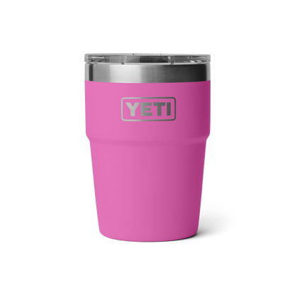 Yeti Rambler 16 OZ (475 ML) Stackable Cup With Magslider Lid - Wildflower Fuchsia