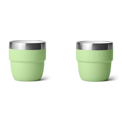 Yeti Rambler 4oz Stackable Espresso Cups - Key Lime